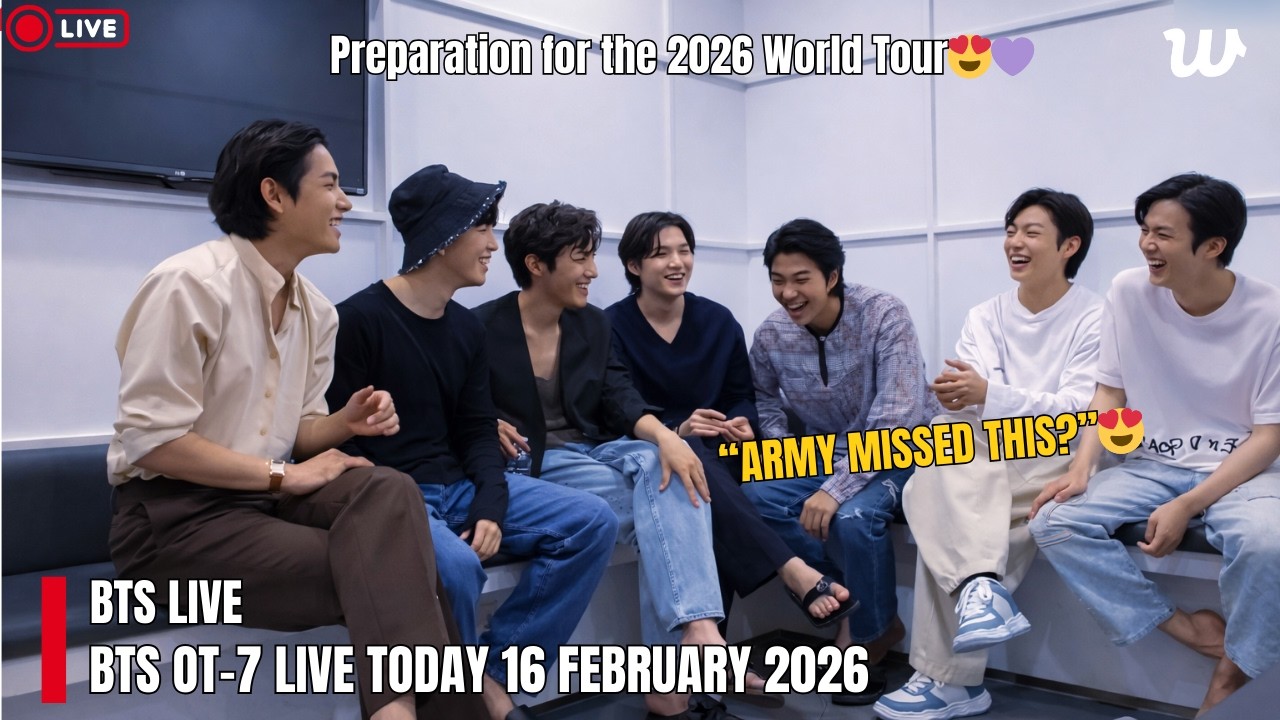 🔴[ВСЕ СУБТИТРЫ] BTS WEVERSE LIVE (16.02.2026) | ЧОНГУК, ВИ, ЧИМИН, ДЖИН, ШУГА, ДЖЕЙ-ХОУП И RM LIVE