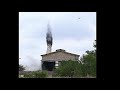 Взривяване на комина на бившия комбинат „Бригада” Асеновград 29 09 2021