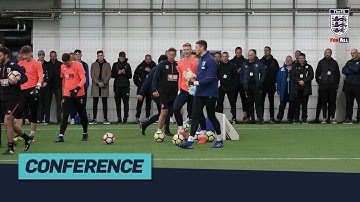 AFC Bournemouth: Warm-up | The FA Goalkeeping Conference 2019 | FA Learning Coaching Session