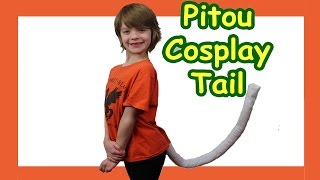 Cosplay How to make a Cat Tail tutorial  Hunter x Hunter Pitou  Day 591 | ActOutGames