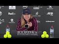 Simona Halep press conference (2R) | Sydney International 2019