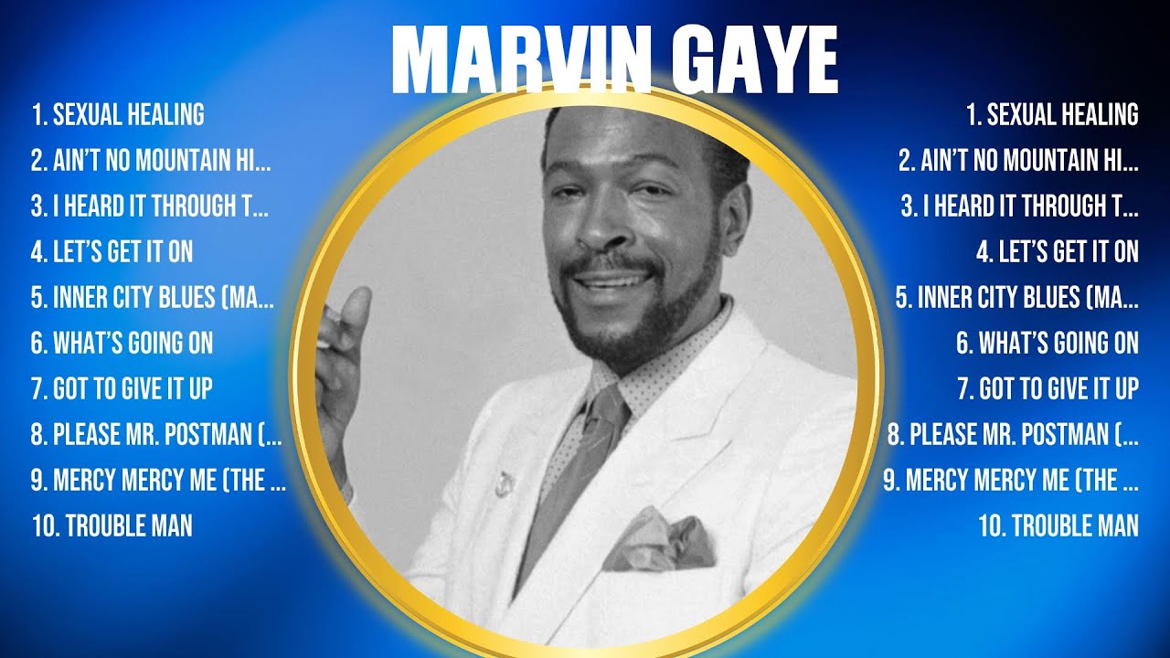 Marvin Gaye Mix Top Hits Full Album ️ Full Album ️ Best 10 Hits ...