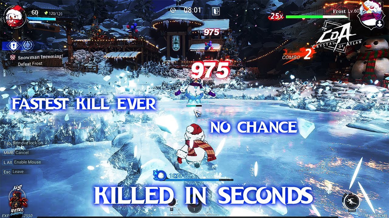 ❄️ Кристалл Атлана – Босс Мороз, Повелитель Снега, убит за СЕКУНДЫ! ❄️
