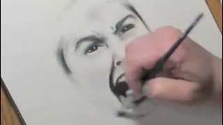 Speed Drawing Of Janet Leigh From Psycho