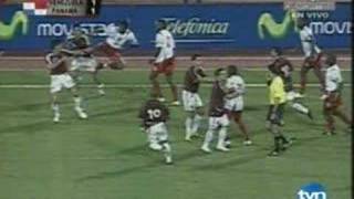 partido de Panama vs. Venezuela