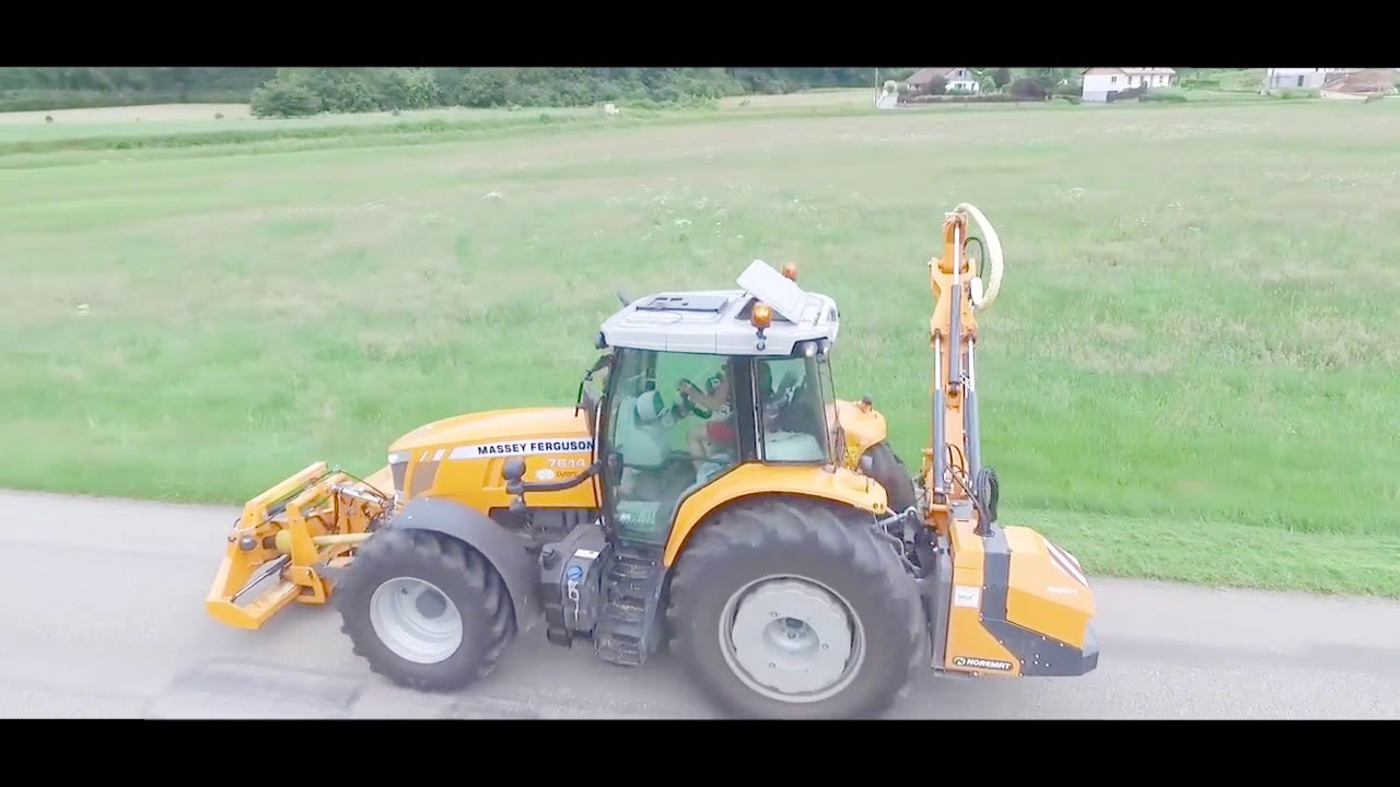 Limpa Bermas Noremat - Braço MAGISTRA + ferramenta de corte frontal SPRINTA