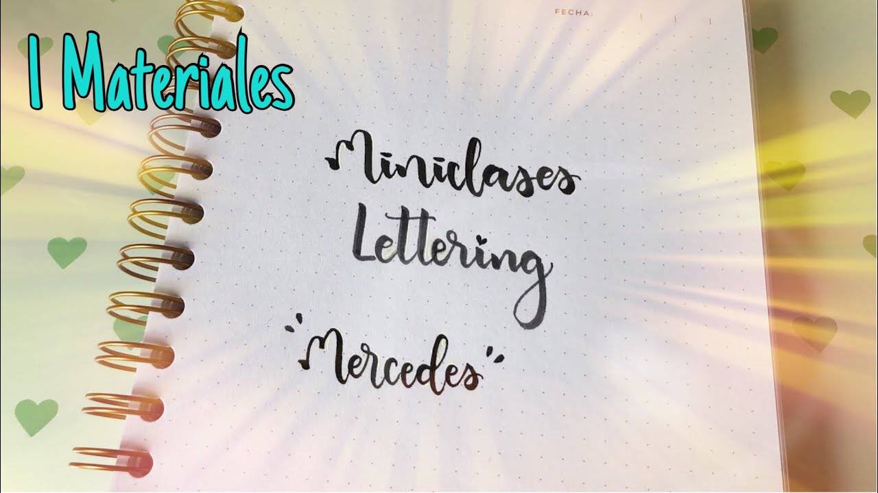 Miniclase LETTERING 1 MATERIALES para todos los bolsillos camera iphone 8 plus apk