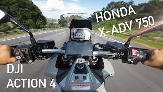 New camera daytime test at Karak | RockSteady vs Stabilizer Off | Honda X-ADV 750 | DJI Action 4