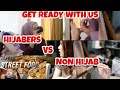 [GRWM] HIJABERS VS NON-HIJAB | NYOBAIN STREET FOOD PURI INDAH ft. Scarlet Whitening