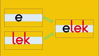 E L A K Sesleri Ile Okuma Etkinlği 1 Grup Sesler E L A K