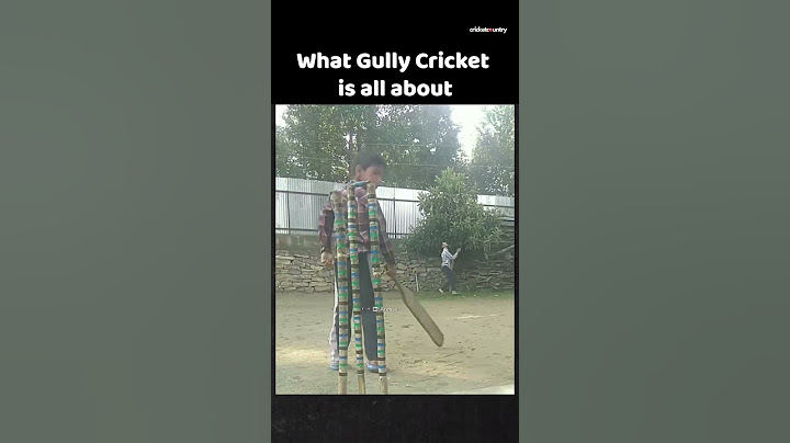 Gully Cricket is ♥️ #shorts #ytshorts #cricket
