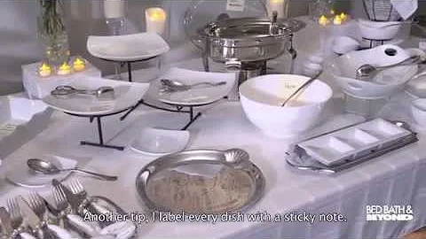 How To Set Up a Buffet