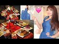 💓أفكار مقبلات 💓حلويات💓 طبق💓 لوك   (recette pour une soirée en amoureux 💓 look fashion)