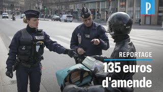 Confinement : à Paris, les premières amendes tombent