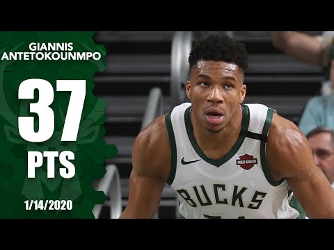 Giannis Antetokounmpo goes on a tear, scores 37 points in 21 minutes | 2019-20 NBA Highlights