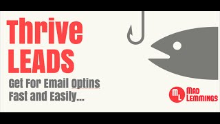 Thrive Leads Plugin Review - Build Optins Fast and Easy