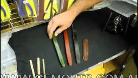 Introduction to dopping stones for lapidary.