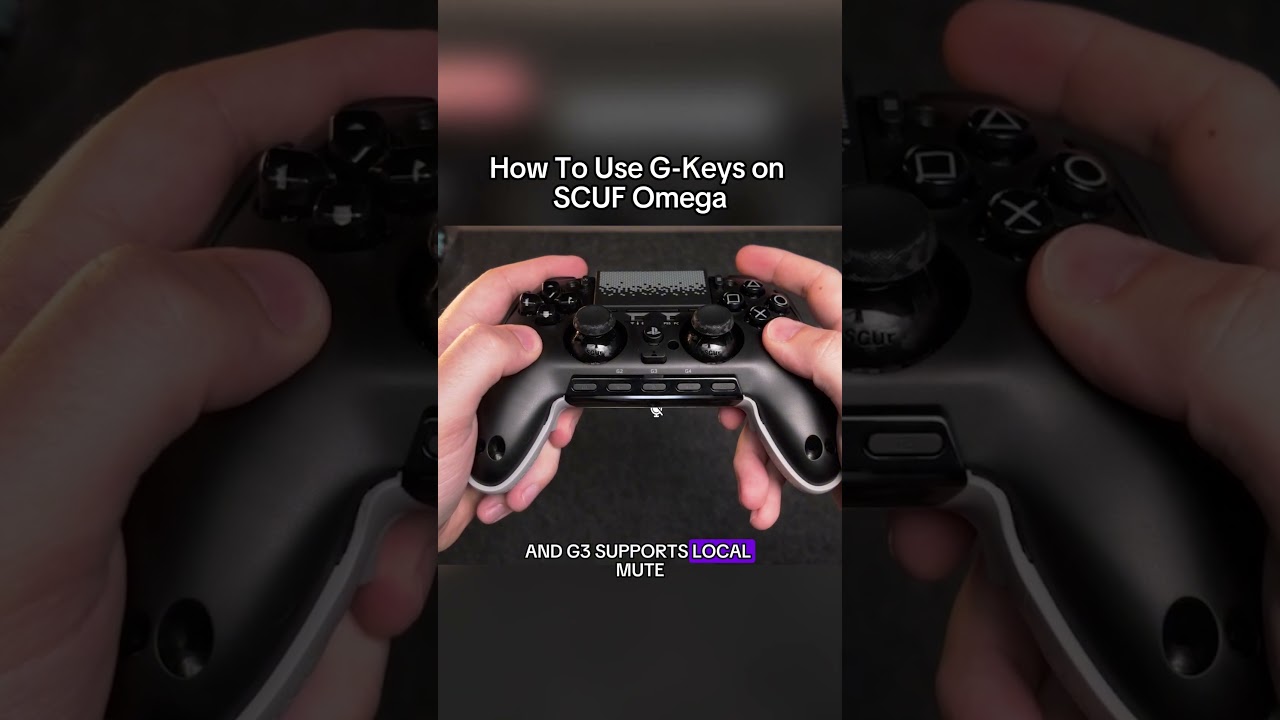 How to use the G-Keys on SCUF Omega 🎮