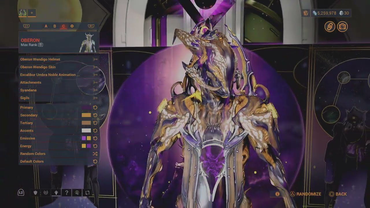 Warframe | Oberon Fashion Frame