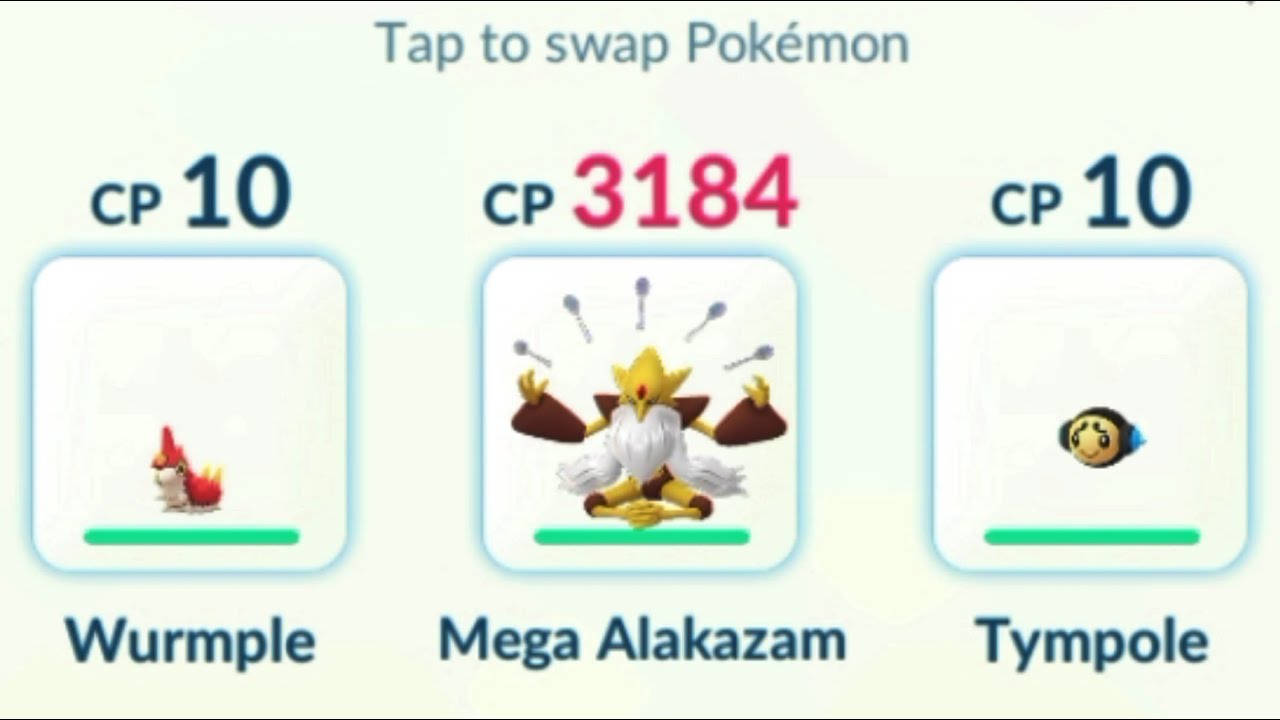 Mega Alakazam Evolution Line Only Challenge! 