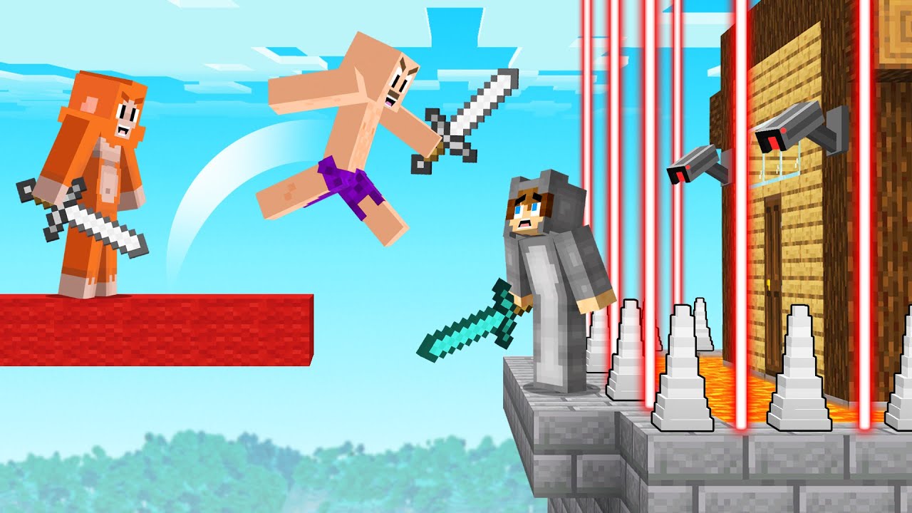 Friends vs Most Secure Minecraft Base