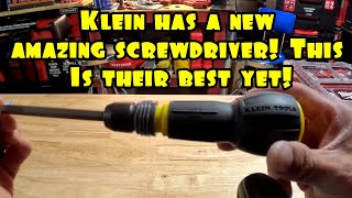Klein's has a new ball grip screwdriver! This is their best screwdriver yet!