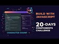 Live Character Counter in JavaScript | Textarea Input Tracker | Day 03
