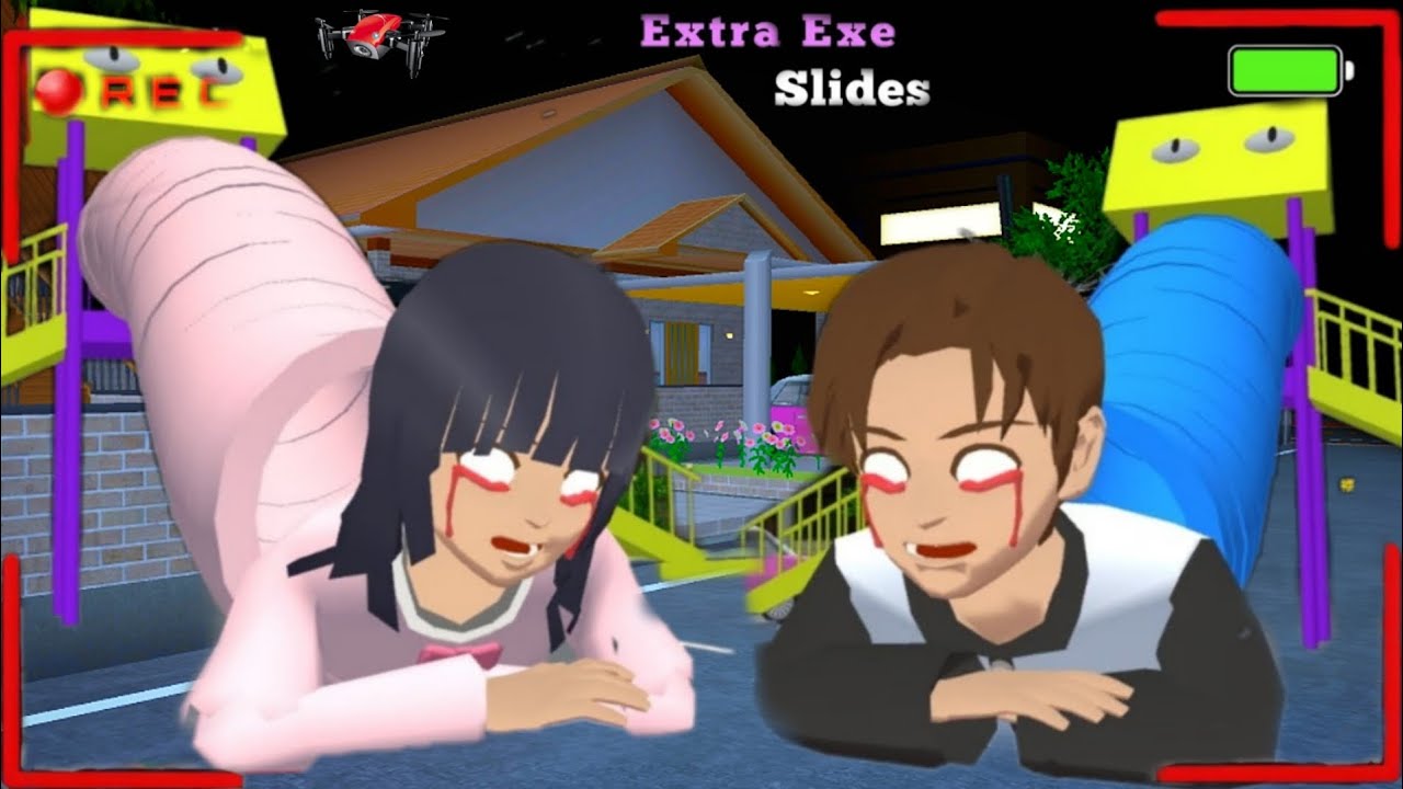 Yuta Mio Extra Exe Slide 😱 | SAKURA School Simulator