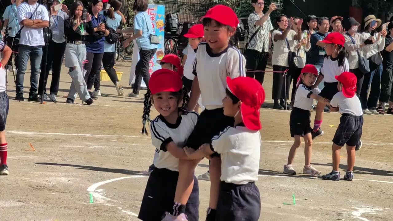 新倉幼稚園運動会　組立体操（2025）