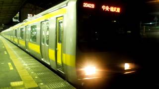 東船橋駅　2042B　各駅停車　千葉行　'12‎年‎8‎月‎22‎日‏‎21:06:42