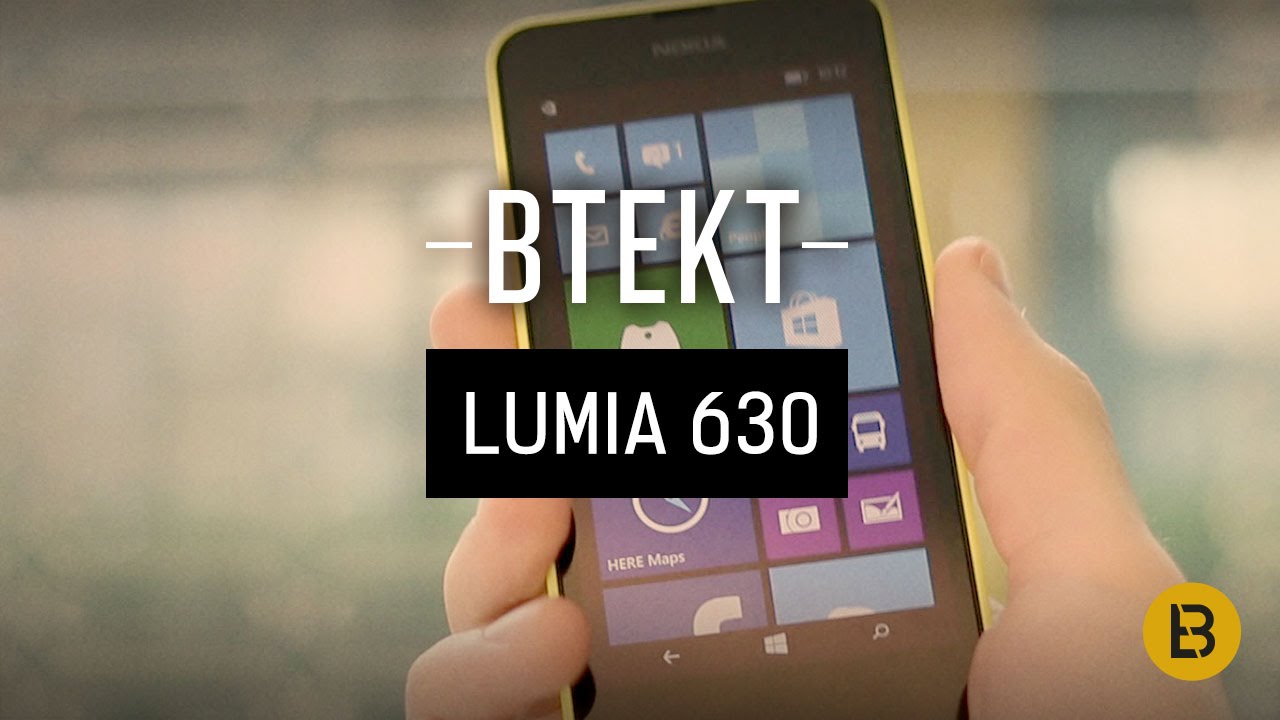 Nokia Lumia 630 hands-on