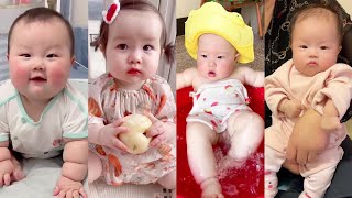 Cute Baby Funny Videos 🥰❤️ Cute Baby Reaction Video