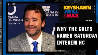 Why the Colts named Jeff Saturday interim head coach after firing Frank Reich | KJM