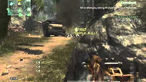 MW3 Dominos Challenge - Triple C4