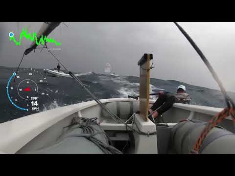 Extreme Optimist sailing