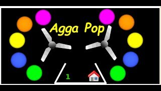 Agga Pop, A bubble popping puzzle game from Galatic Droids screenshot 1