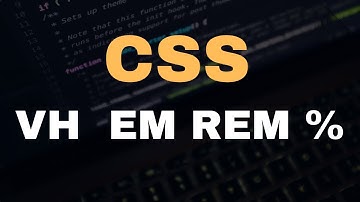 REM, EM, VH etc  : LES UNITÉS QUE TU DOIS ABSOLUMENT CONNAÎTRE EN CSS