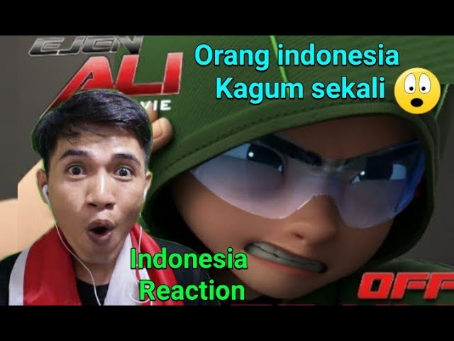 Ejen Ali The Movie Official Trailer 2 Indonesia Reaction - mamak maju servis laju parody ejen ali the movie roblox malaysia