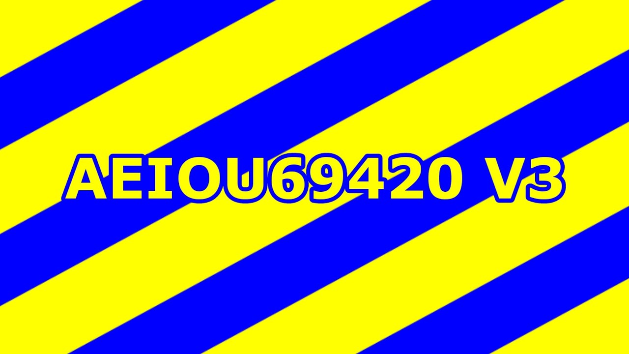 AEIOU69420 V3 Versions A-ALL 8 - YouTube