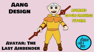 Avatar: The Last Air Bender (Aang Design) Google Drawings Lesson For Student Entrepreneurs
