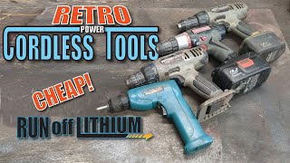 CHEAPEST Lithium Conversion for old power tools $20 including Battery