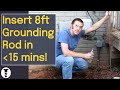 The Easiest Way To Drive Grounding Rods