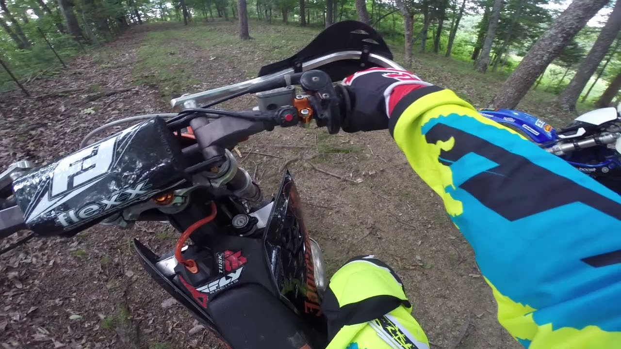 2010 ktm 250xcw impressions and riding with the yz125