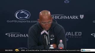 James Franklin Week 1 Press Conference | Penn State Football