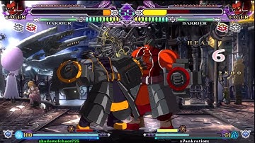 Blazblue CS Extend: Tager Mirrors are always funny