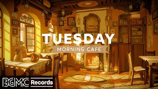 TUESDAY MORNING CAFE: Relaxing Jazz Instrumental Music LIVE 24/7 ☕ Cozy Coffee Shop Ambience