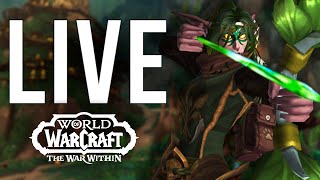 NEW ALPHA BUILD! SO MANY CLASS CHANGES! NEW KSM MOUNT!! - WoW: The War Within Alpha (Livestream)