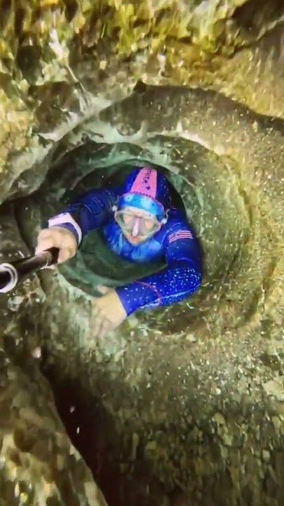 Exploring the depth of the jug hole cave dive || Glamour and Grace ||