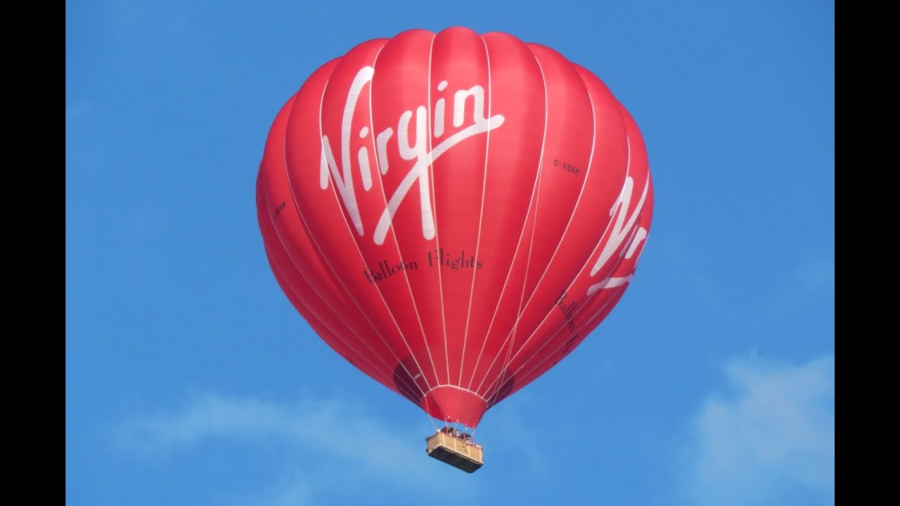 Onboard Virgin Hot Air Balloon Flight Bourne Airfield 16/06/16