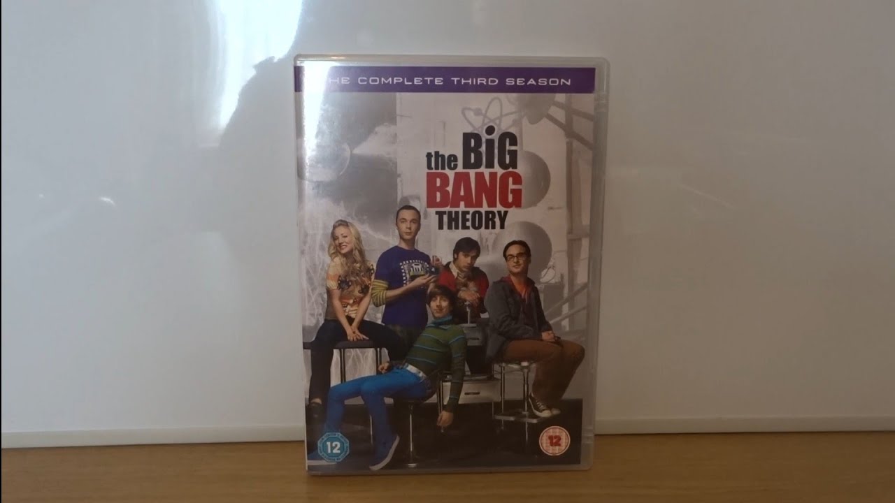 The Big Bang Theory Season 3 (UK) DVD Unboxing - YouTube